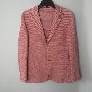 Hugo Boss Selection Colombo Single-Breasted Sport Coat Plaid Mens